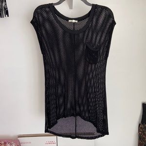 Fishnet Swim Cover-up